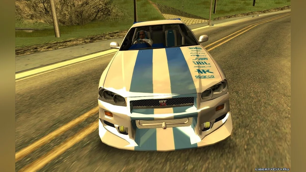 Nissan Skyline R34 C-West V2 / GTA San Andreas
