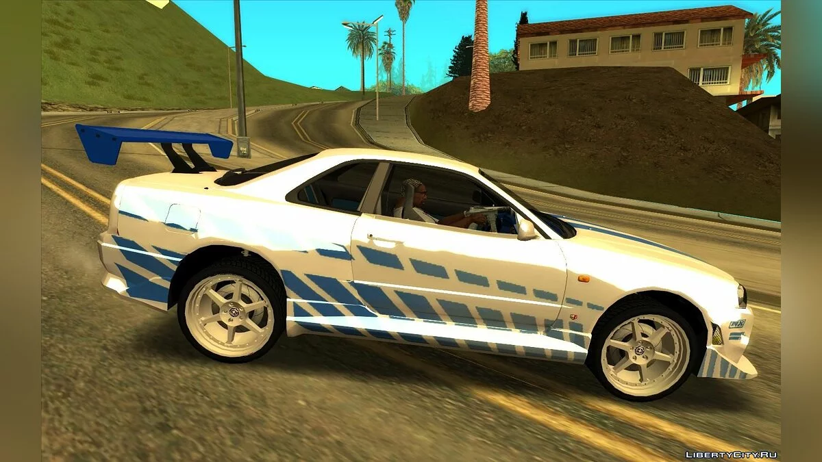 Nissan Skyline R34 C-West V2 / GTA San Andreas
