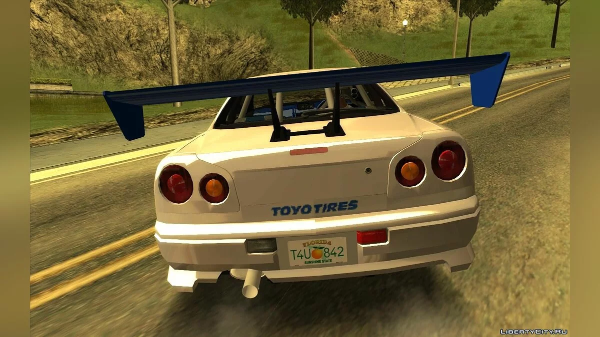 Nissan Skyline R34 C-West V2 / GTA San Andreas