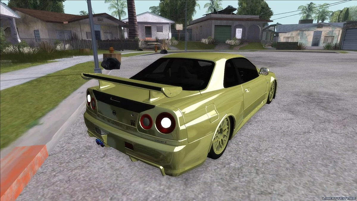 Nissan Skyline GT-R R34 2002 / GTA San Andreas