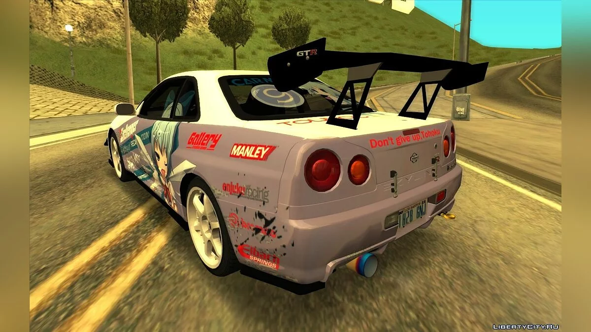 نيسان سكايلاين GT-R R34 إيتاشا / جي تي إيه سان أندرياس
