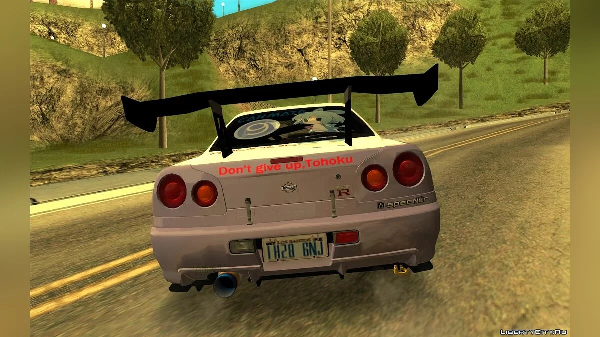 نيسان سكايلاين GT-R R34 إيتاشا / جي تي إيه سان أندرياس