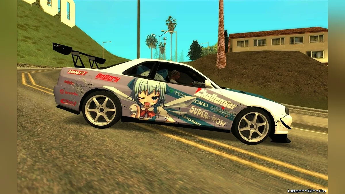 نيسان سكايلاين GT-R R34 إيتاشا / جي تي إيه سان أندرياس