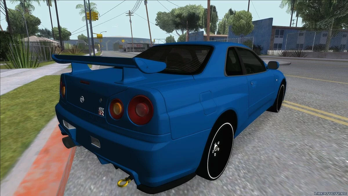 نيسان سكايلاين R34 / جي تي إيه سان أندرياس