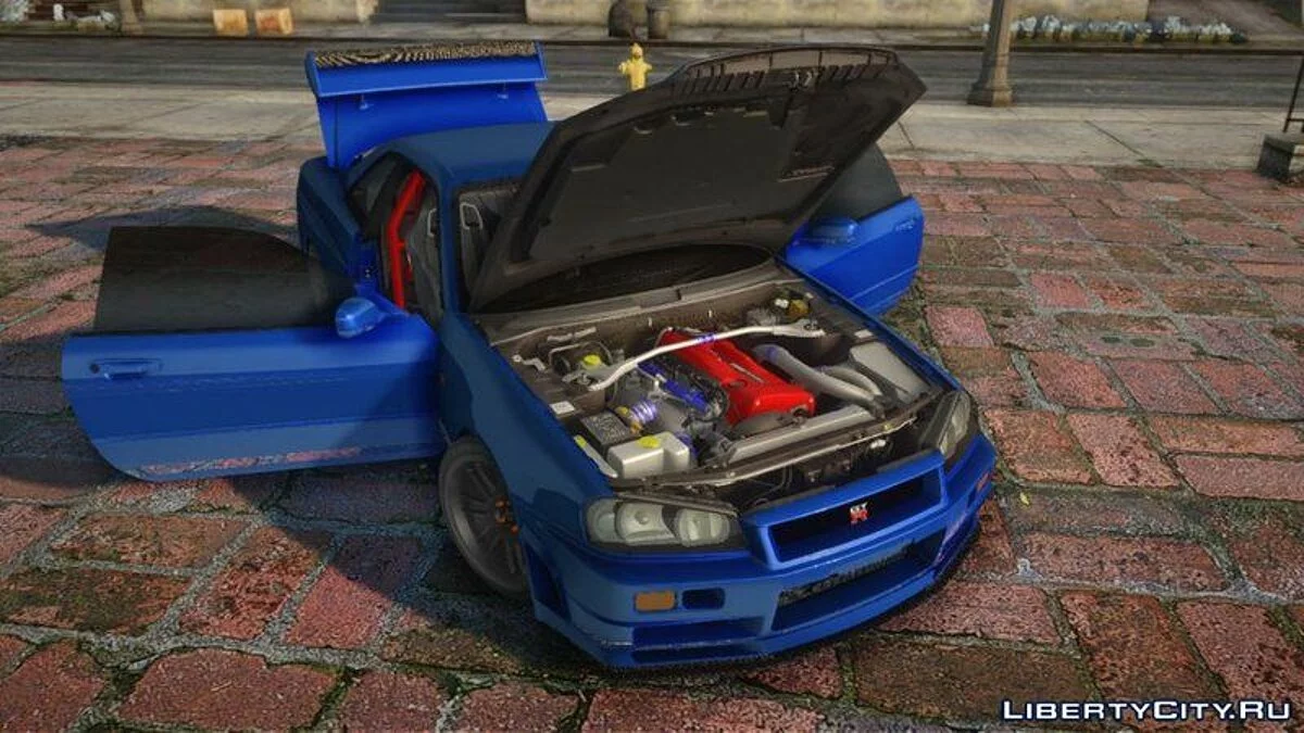 Nissan Skyline GTR 2002 / GTA San Andreas