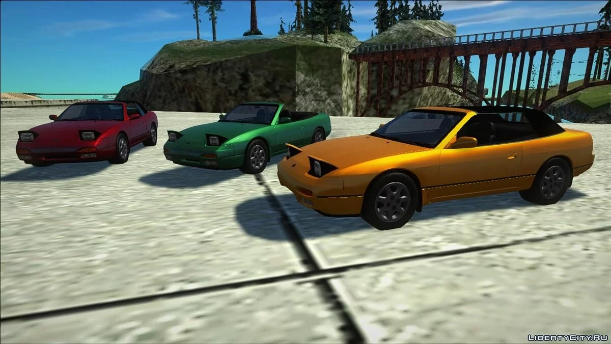 Nissan 240SX Cabrio / GTA San Andreas
