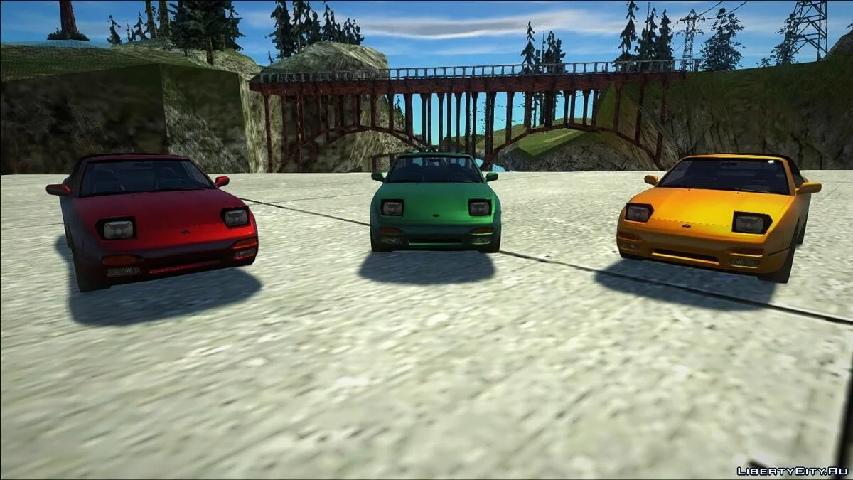 Nissan 240SX Cabrio / GTA San Andreas