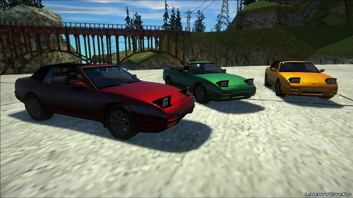 Nissan 240SX Cabrio / GTA San Andreas