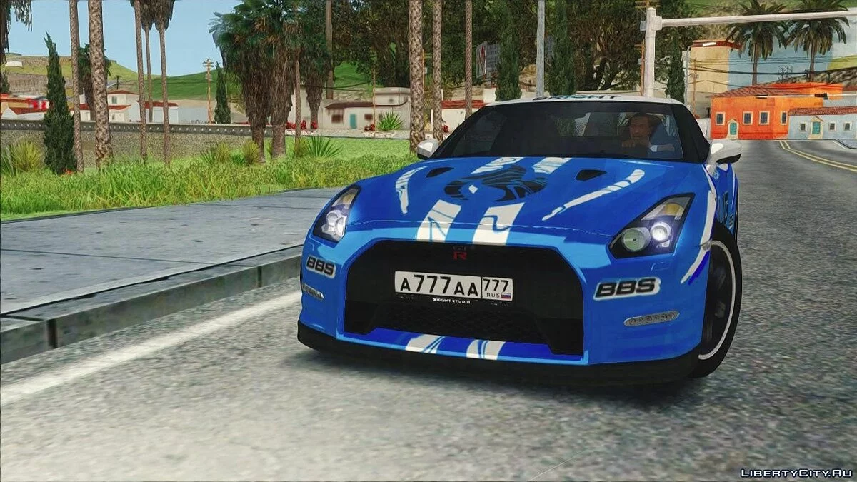 Nissan GT-R R35 Egoist '11 / GTA San Andreas