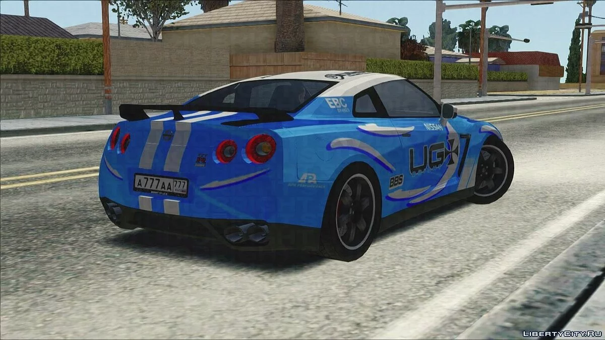 Nissan GT-R R35 Egoist '11 / GTA San Andreas