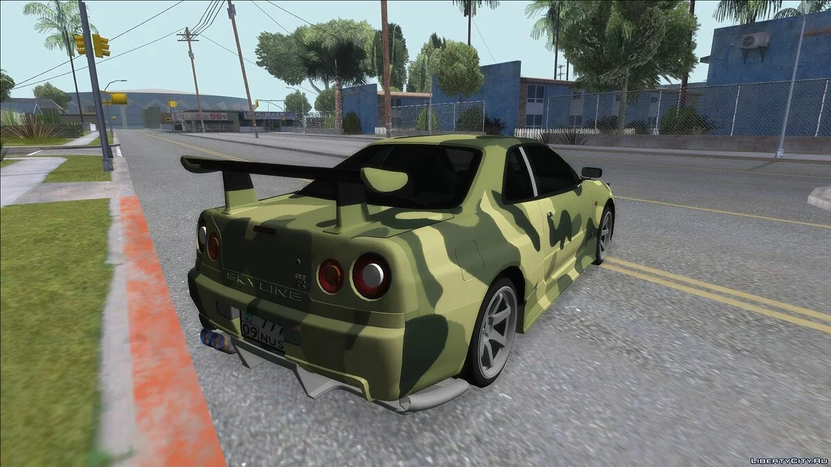 Nissan Skyline R34 / GTA San Andreas