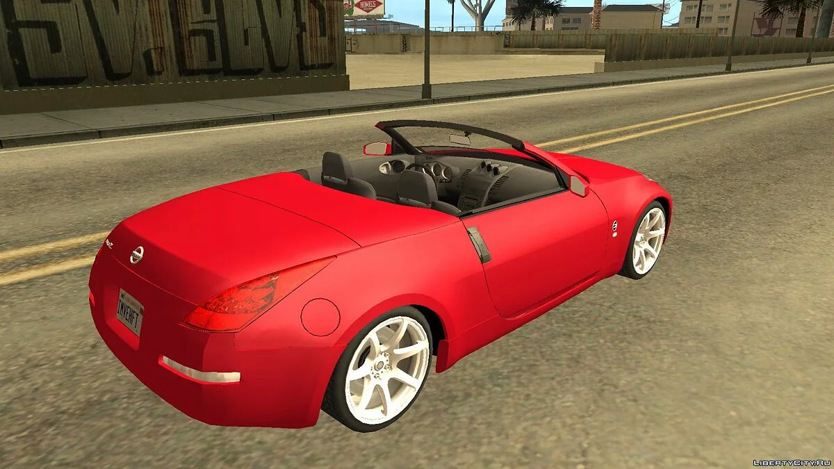 Nissan 350Z Convertible / GTA San Andreas