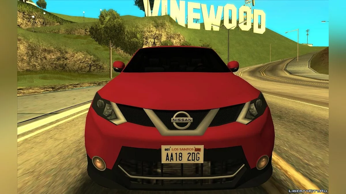 Nissan Qashqai 2015 Lowpoly / GTA San Andreas