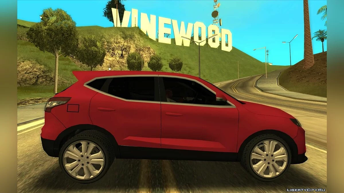 Nissan Qashqai 2015 Lowpoly / GTA San Andreas