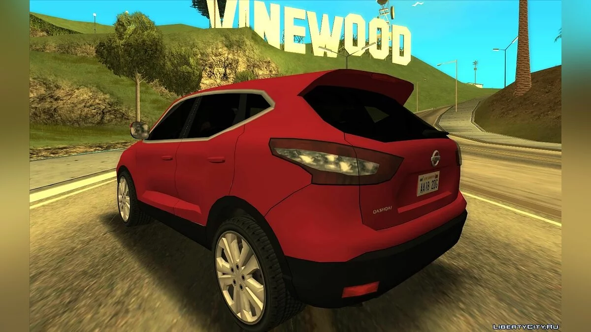 Nissan Qashqai 2015 Lowpoly / GTA San Andreas