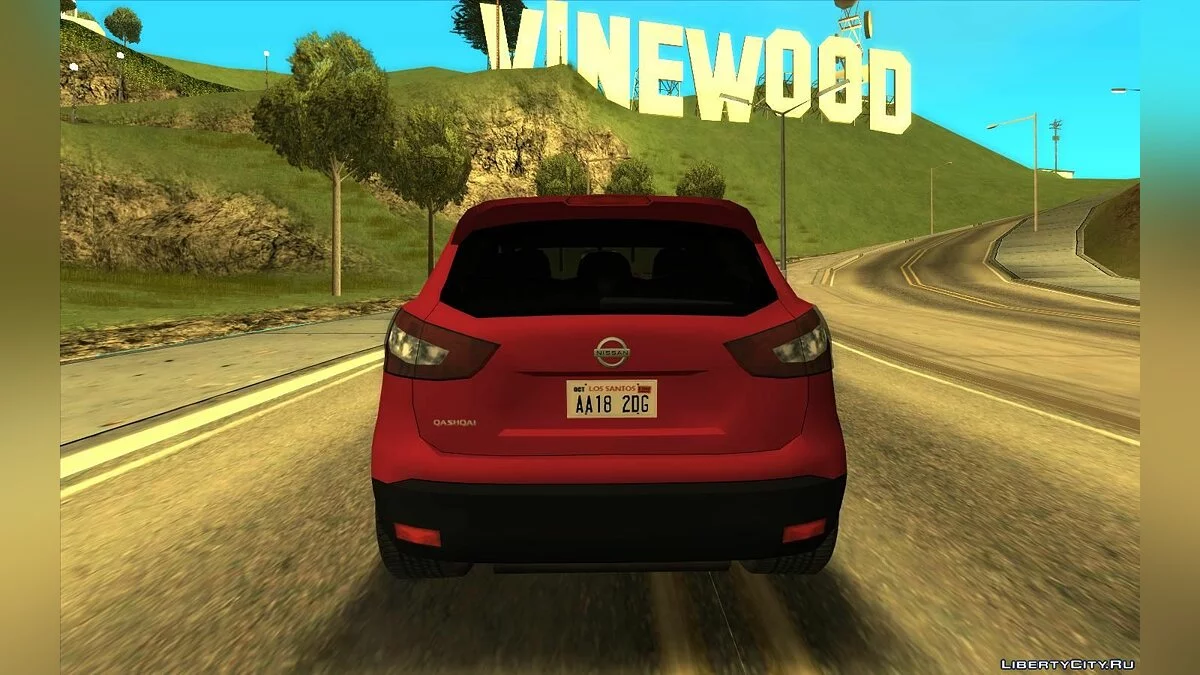 Nissan Qashqai 2015 Lowpoly / GTA San Andreas