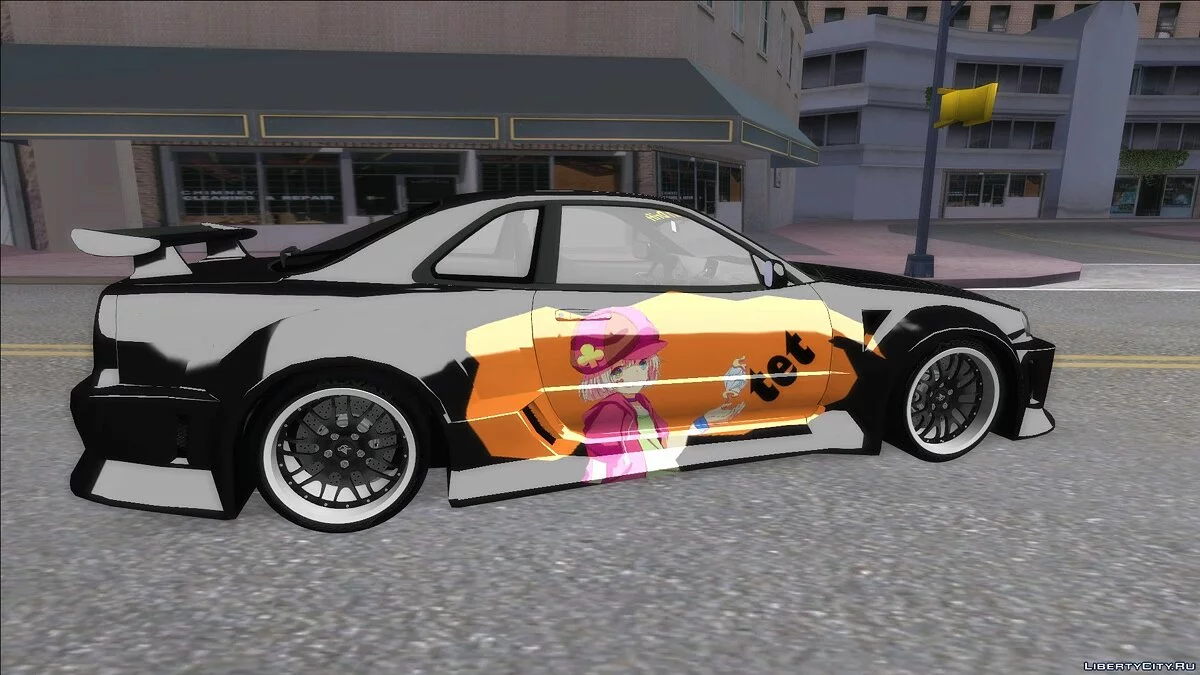 Nissan Skyline GT-R R34 - Tet / GTA San Andreas