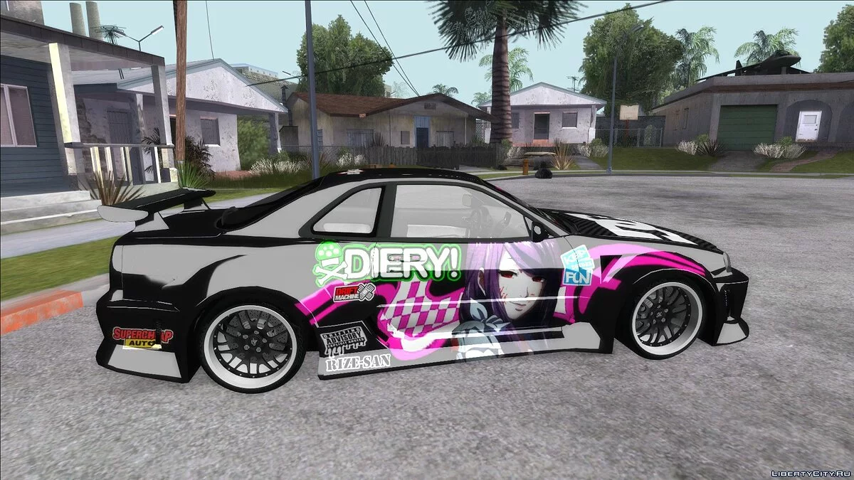 Nissan Skyline GT-R Rize Itasha / GTA San Andreas