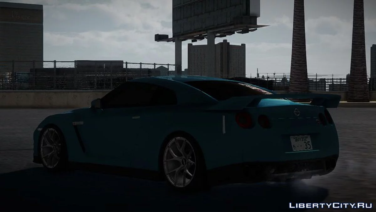 2015 Nissan GT-R Premium / GTA San Andreas