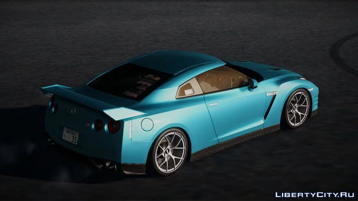 2015 Nissan GT-R Premium / GTA San Andreas