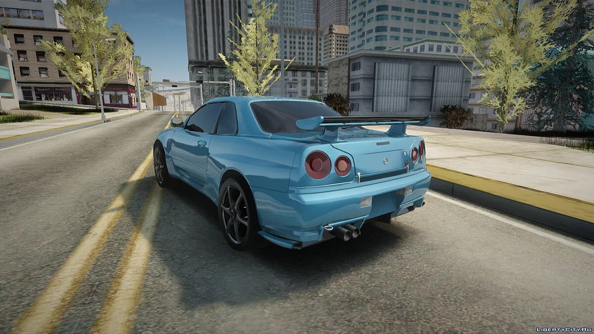 Nissan Skyline r34 / GTA San Andreas