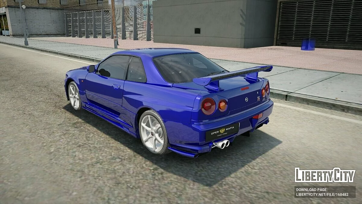 Nissan Skyline GT-R R34 / GTA San Andreas