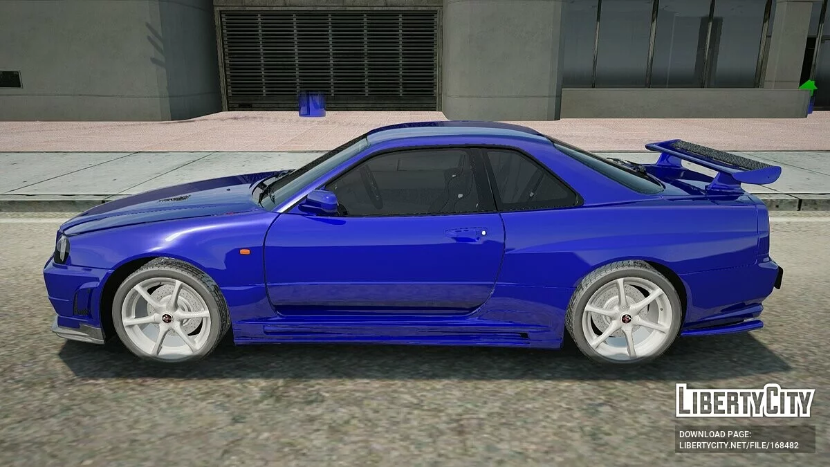 Nissan Skyline GT-R R34 / GTA San Andreas