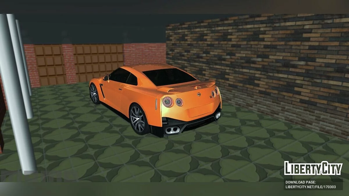 Nissan GT-R 35 Restyling / GTA San Andreas
