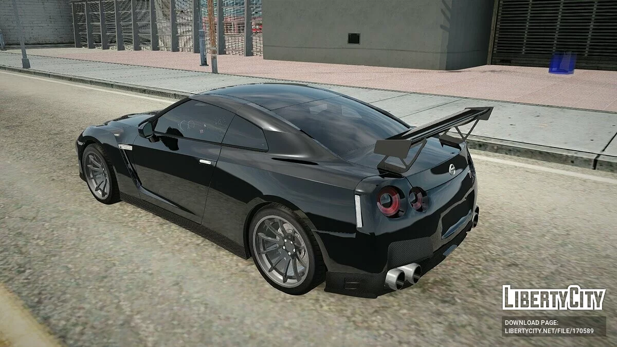 Nissan GT-R 35 / GTA San Andreas