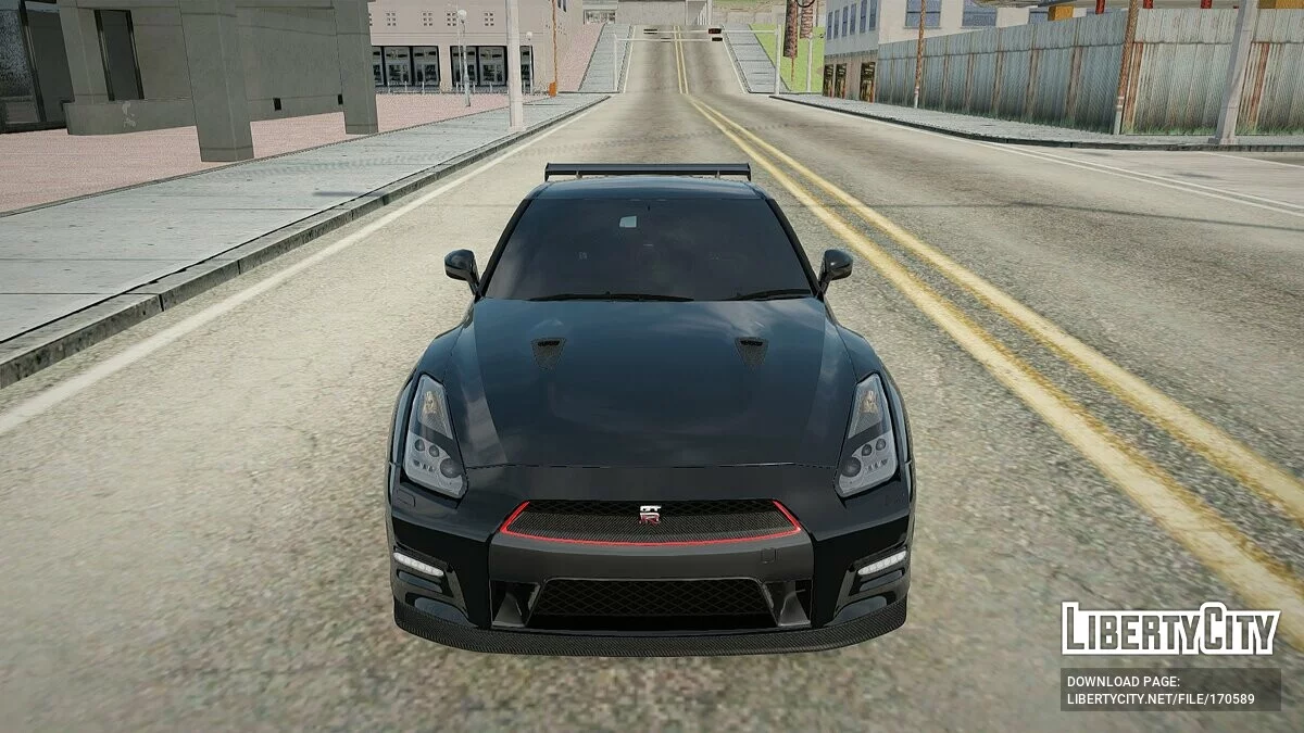 Nissan GT-R 35 / GTA San Andreas