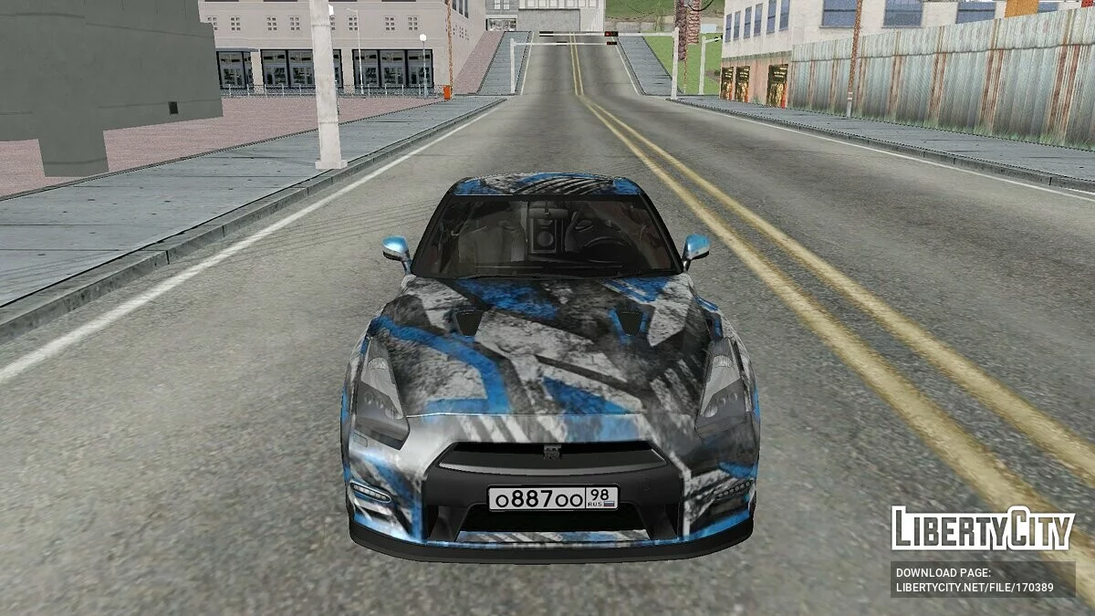Nissan GTR R35 / جي تي إيه سان أندرياس