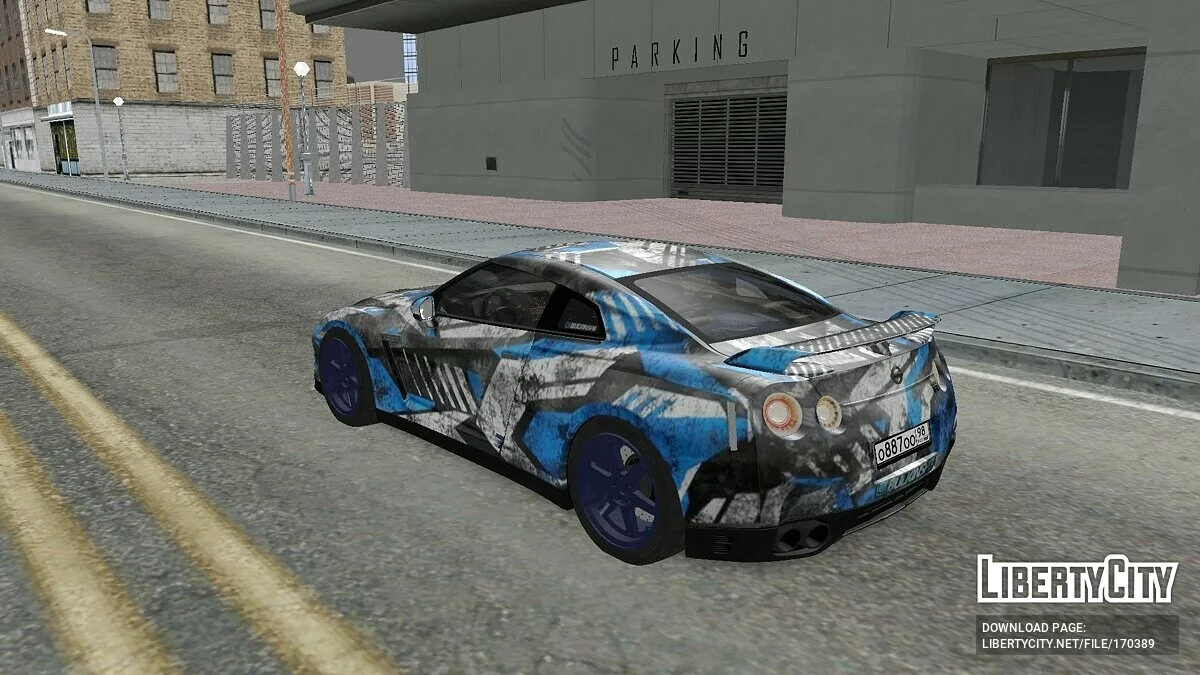Nissan GTR R35 / جي تي إيه سان أندرياس