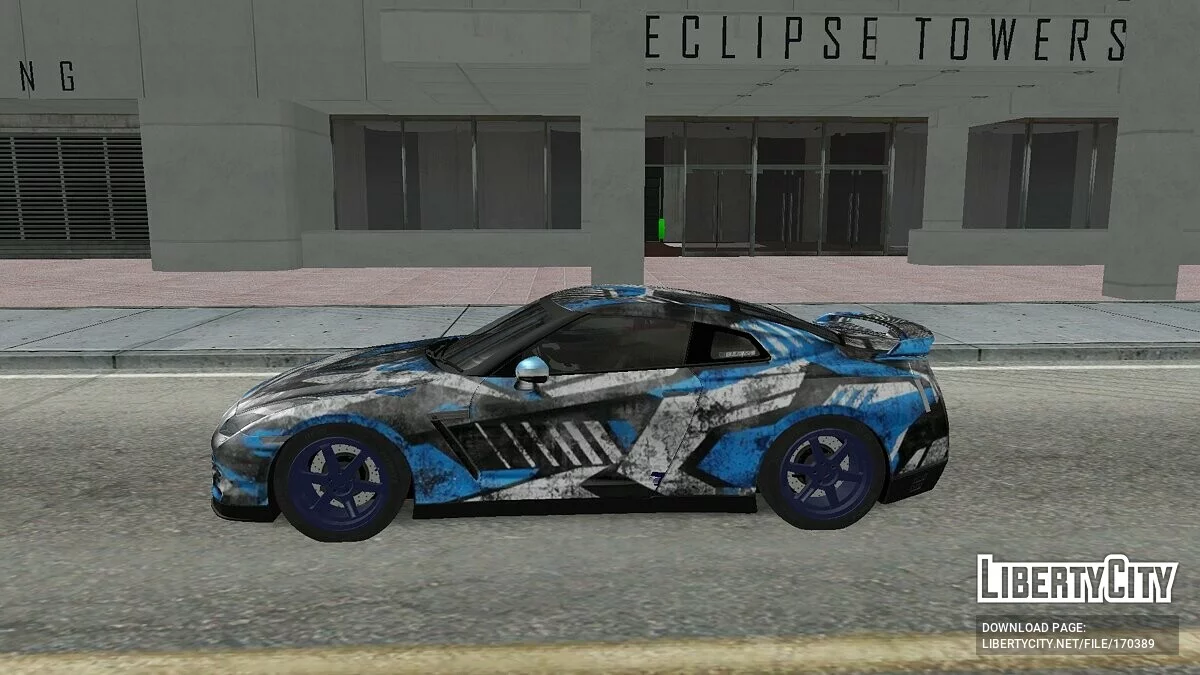 Nissan GTR R35 / جي تي إيه سان أندرياس