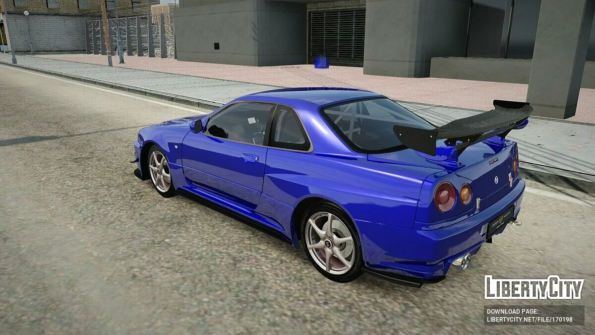 Nissan Skyline GT-R 34 / GTA San Andreas