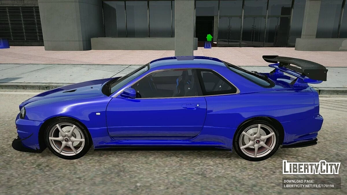 Nissan Skyline GT-R 34 / GTA San Andreas