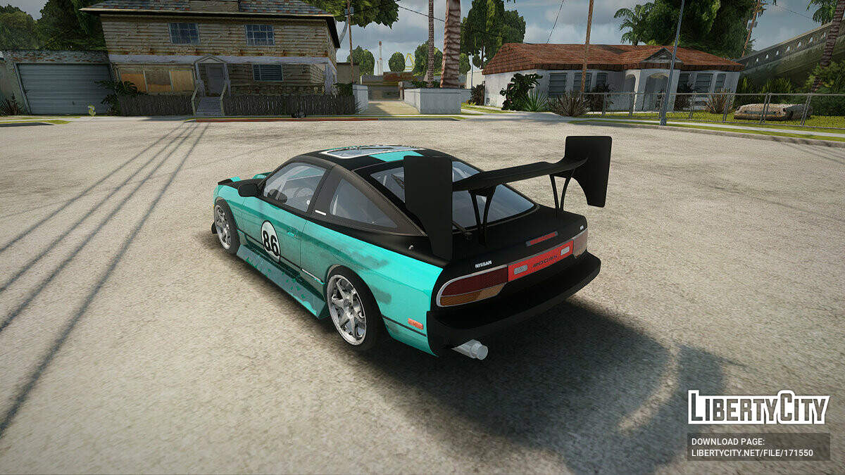 Download Nissan 200SX S13 Skin for GTA San Andreas