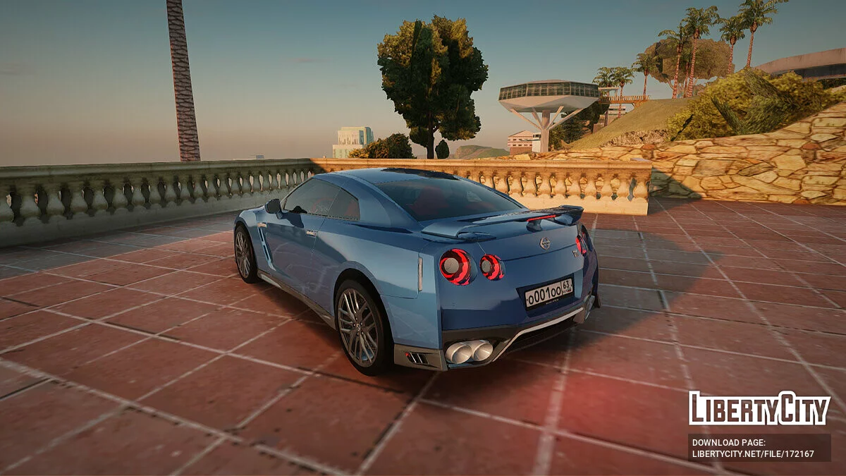 Nissan GT-R R35 / GTA San Andreas