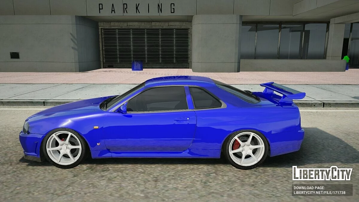 Nissan Skyline GT-R R34 / GTA San Andreas
