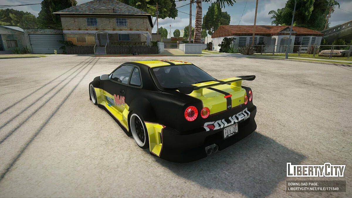 Nissan Skyline R34 BudMat / GTA San Andreas