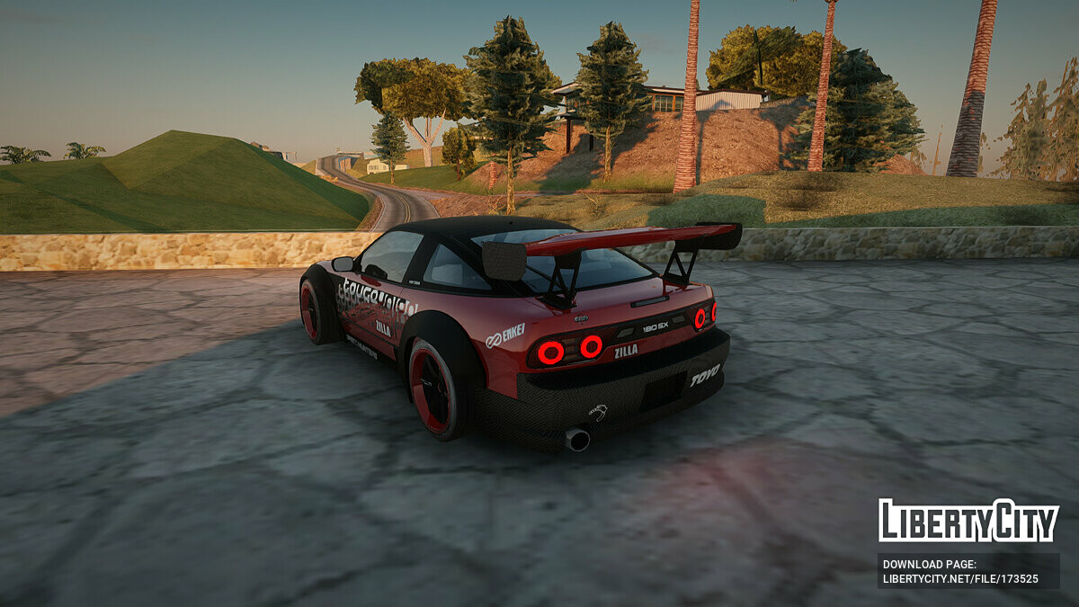 Assetto Corsa Mods, 180SX Drifting In GTA San Andreas Map