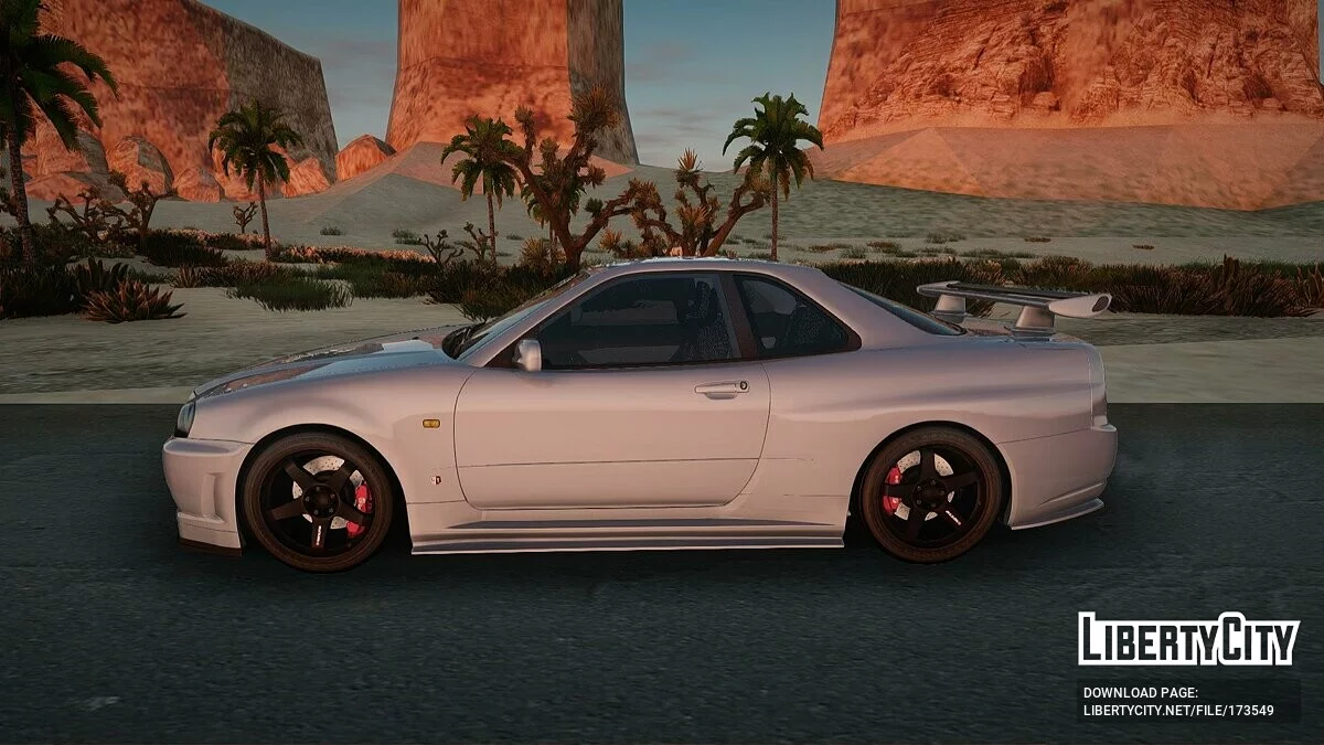 Nissan GT-R 34 V-specII Nür '99 / GTA San Andreas