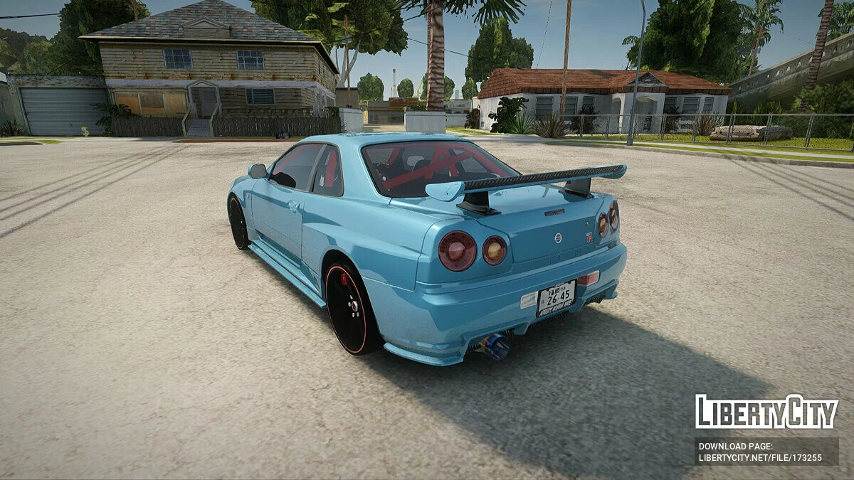 Nissan Skyline GTR34 / GTA San Andreas