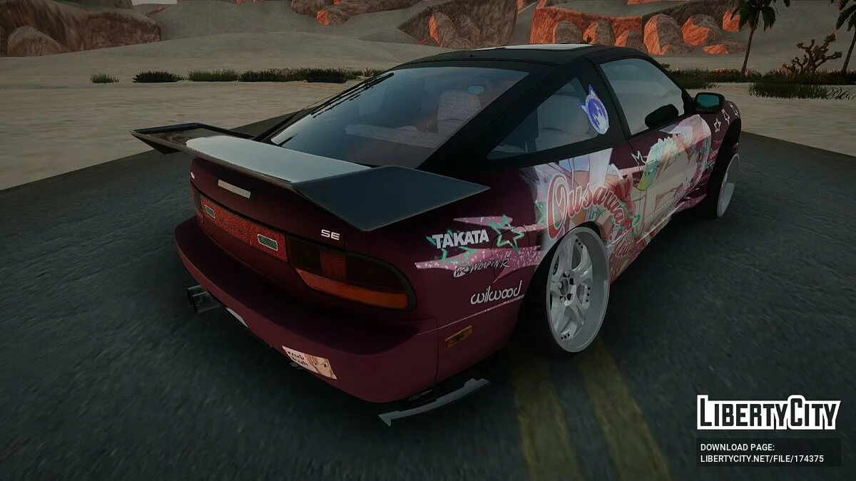 日产 240sx Ousawa Miu Itasha / GTA San Andreas