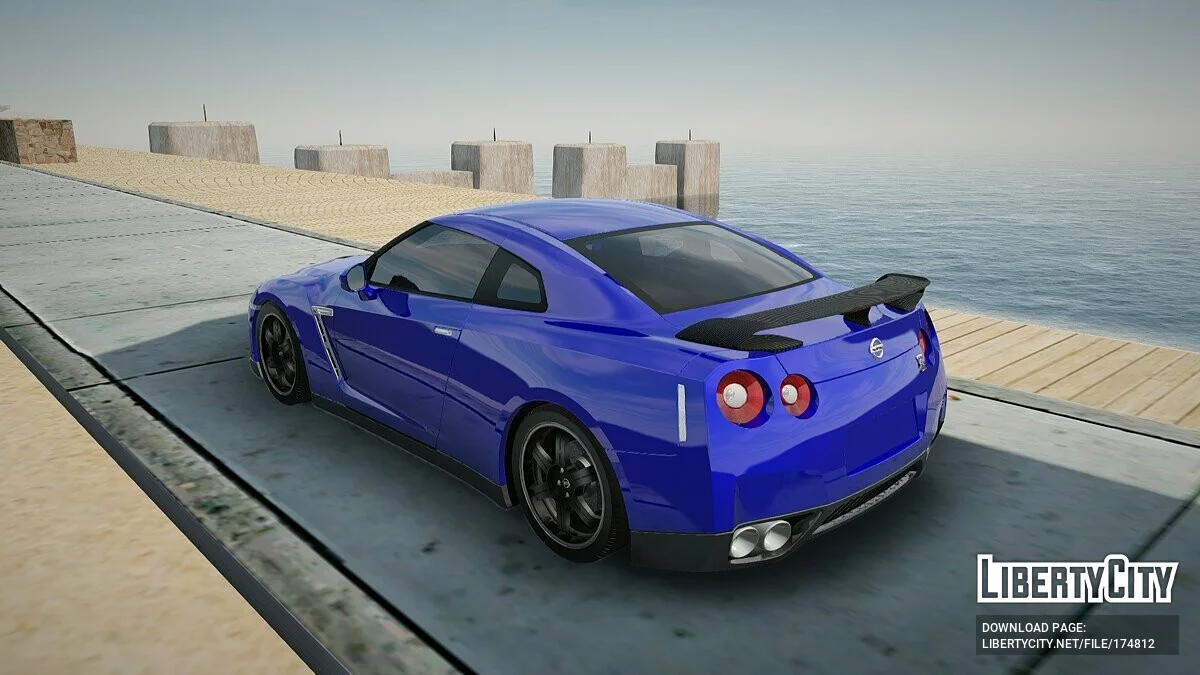 Nissan GT-R 35 / GTA San Andreas