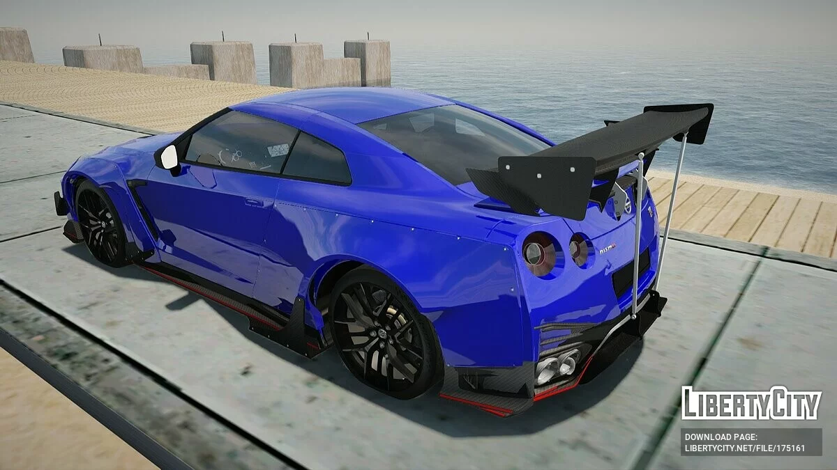 Nissan GT-R35 / GTA San Andreas