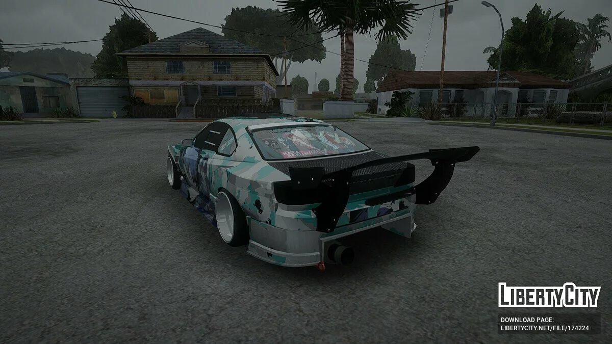 Nissan Silvia s15 Itasha [EDE-Crew] / GTA San Andreas