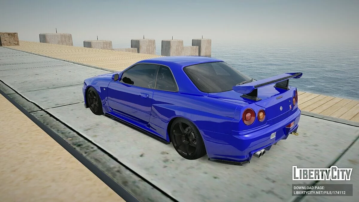 Nissan Skyline R-34 / GTA San Andreas