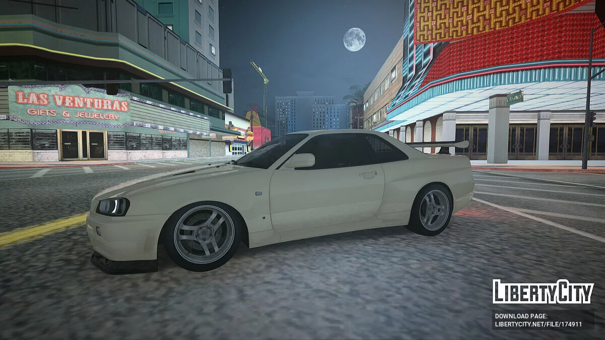 Nissan Skyline R34 GT-R / GTA San Andreas