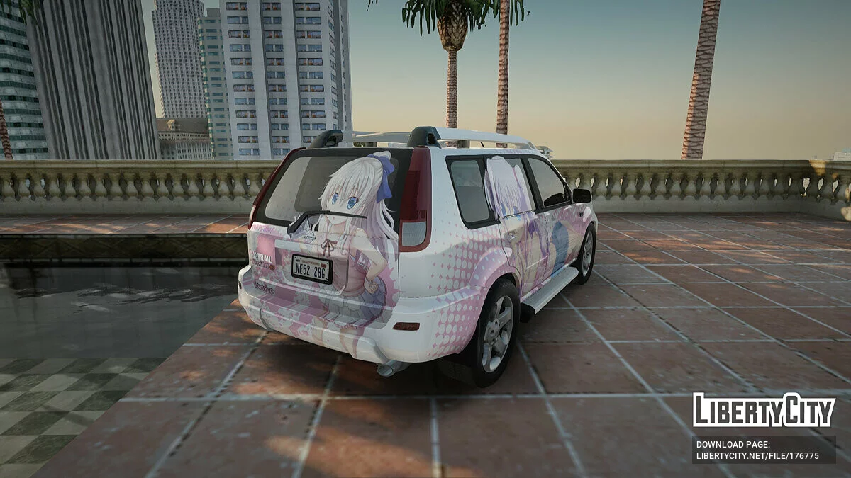 2005 Nissan X-Trail 2.5 XT Tomori Nao Itasha / GTA San Andreas