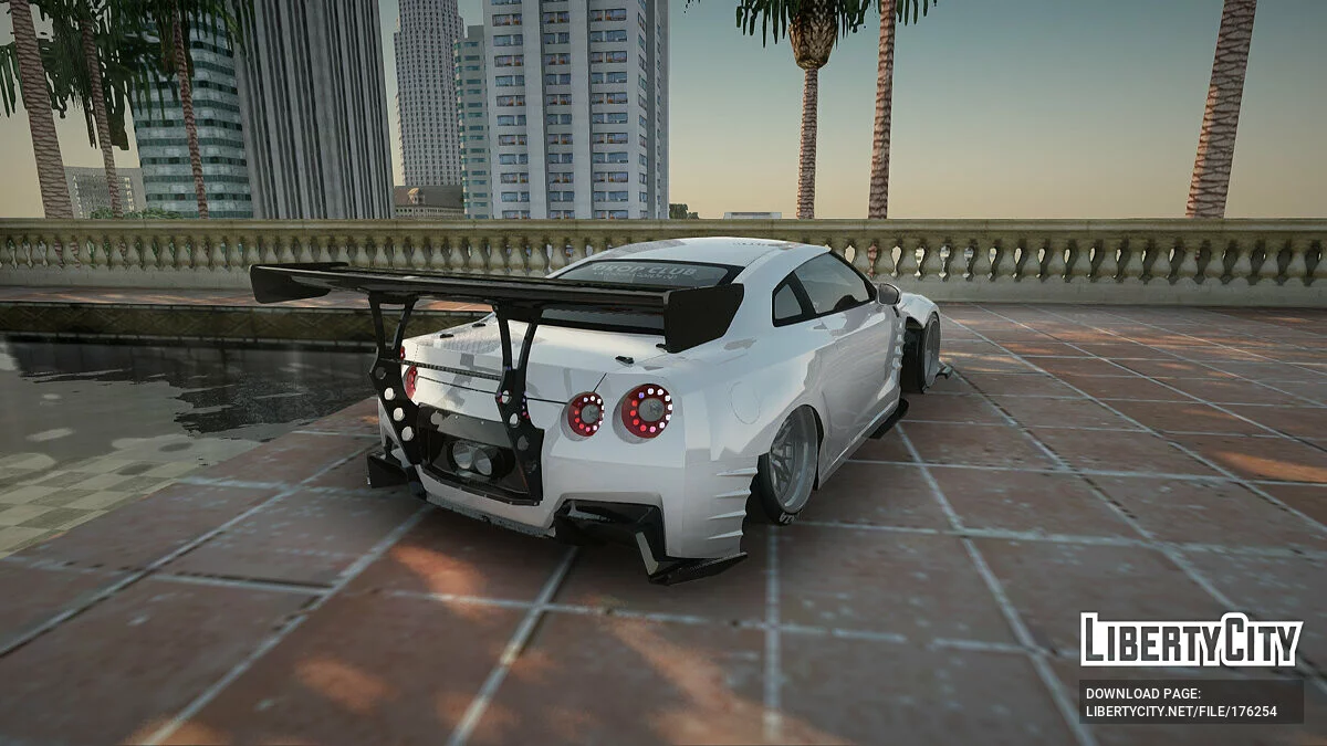 Nissan GT-R R35 / GTA San Andreas